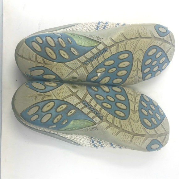 Merrell Shoes Kula Slide Illusion Blue Mush Slip On Mules Size 7.5 - Picture 9 of 9